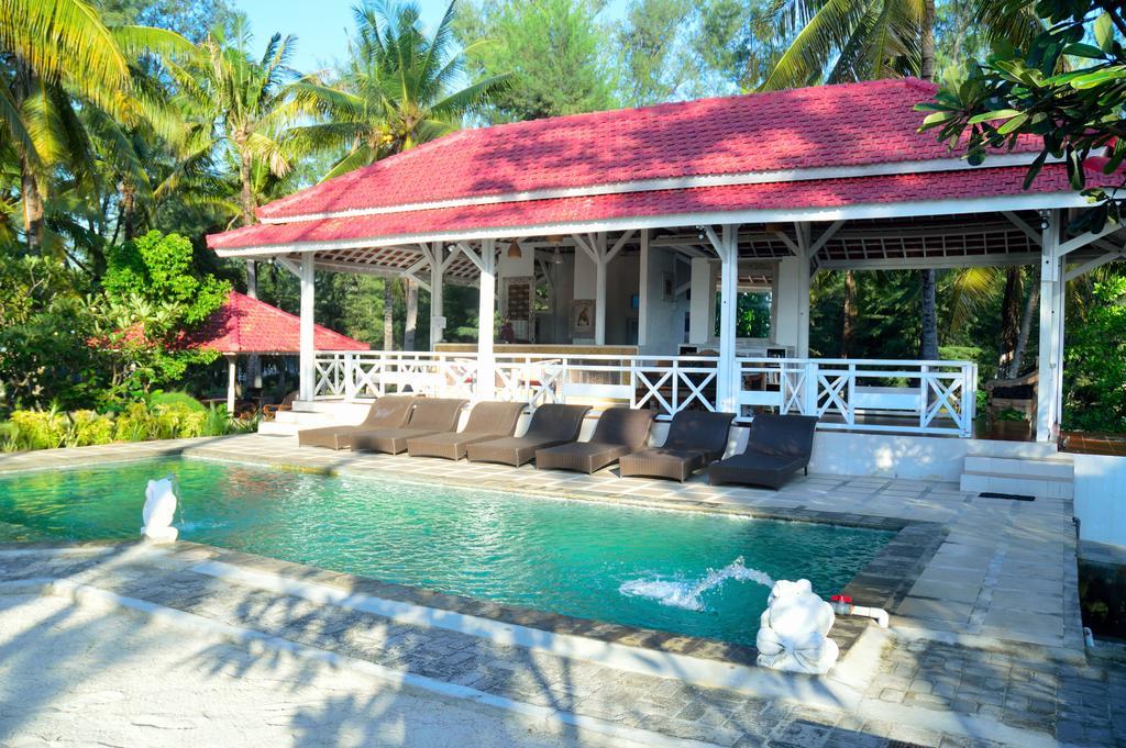 Gazebo Meno Hotel Gili Meno Eksteriør billede